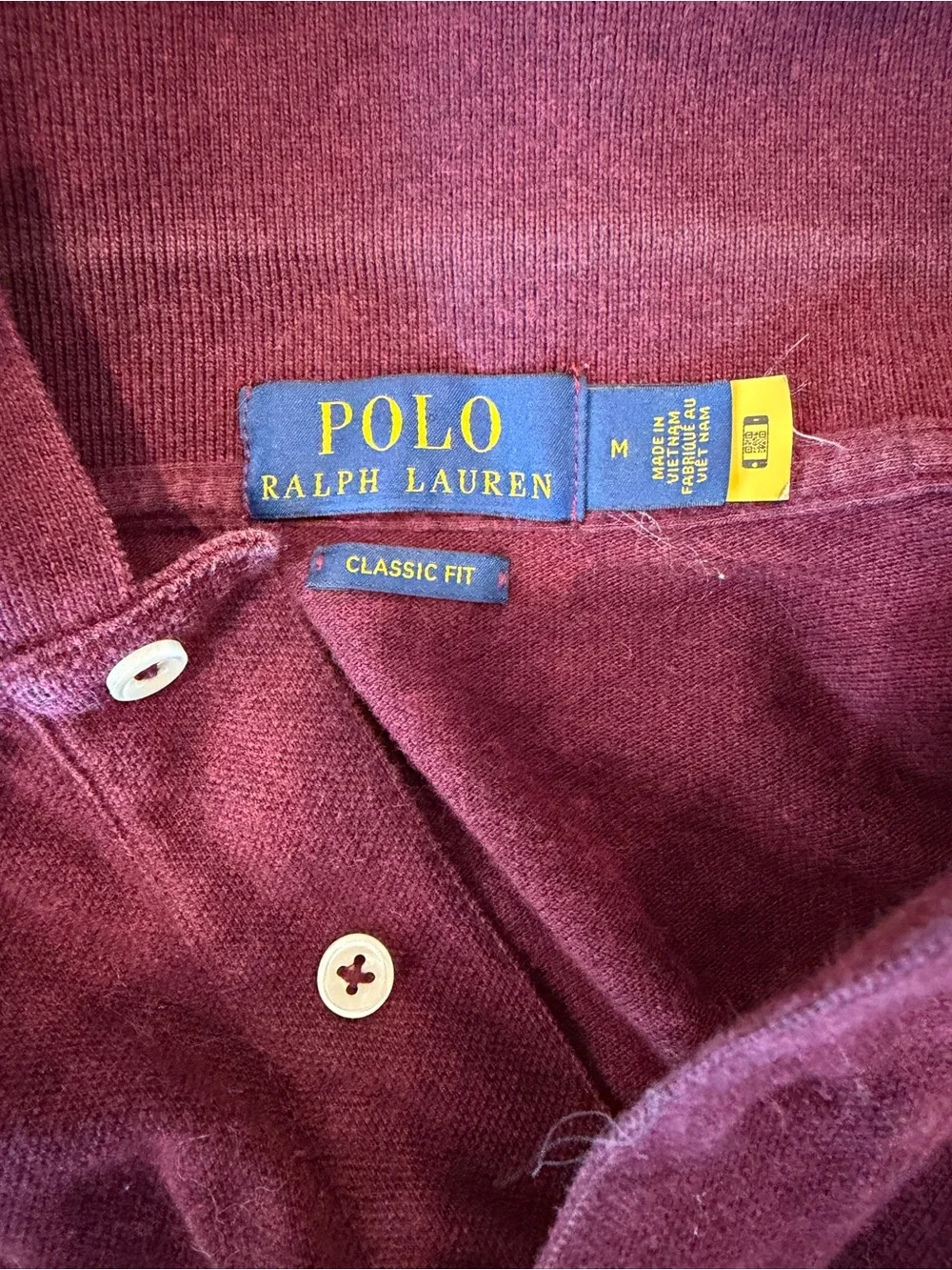 Polo Ralph Lauren Long Sleeve Piqué - Classic Fit Polo